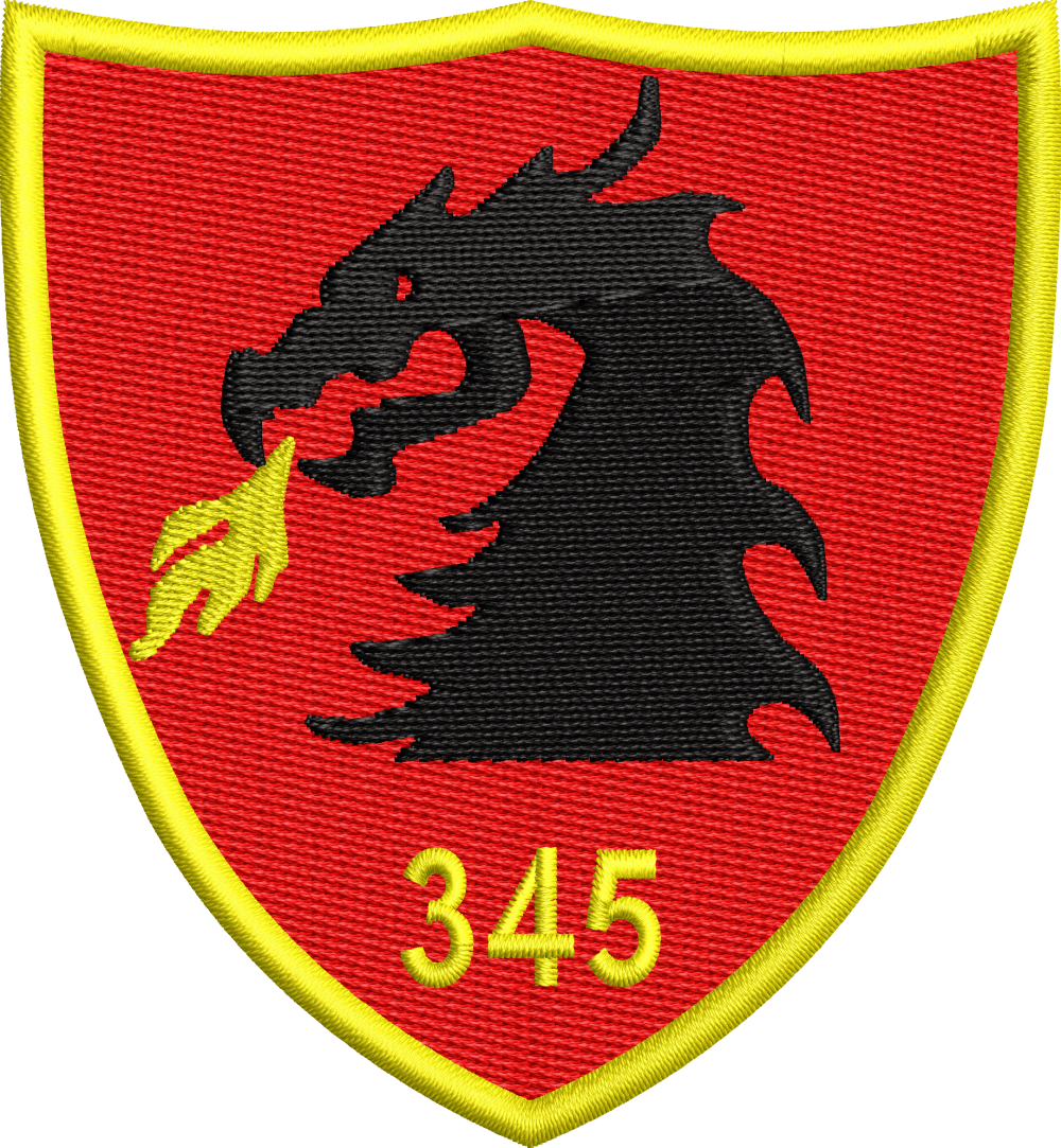 EMBLEMA Batalionul 345 Artilerie Tomis